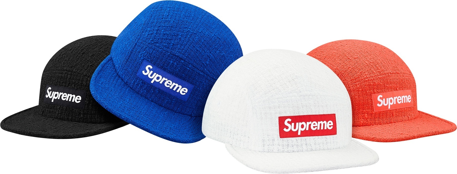 Bouclé Camp Cap